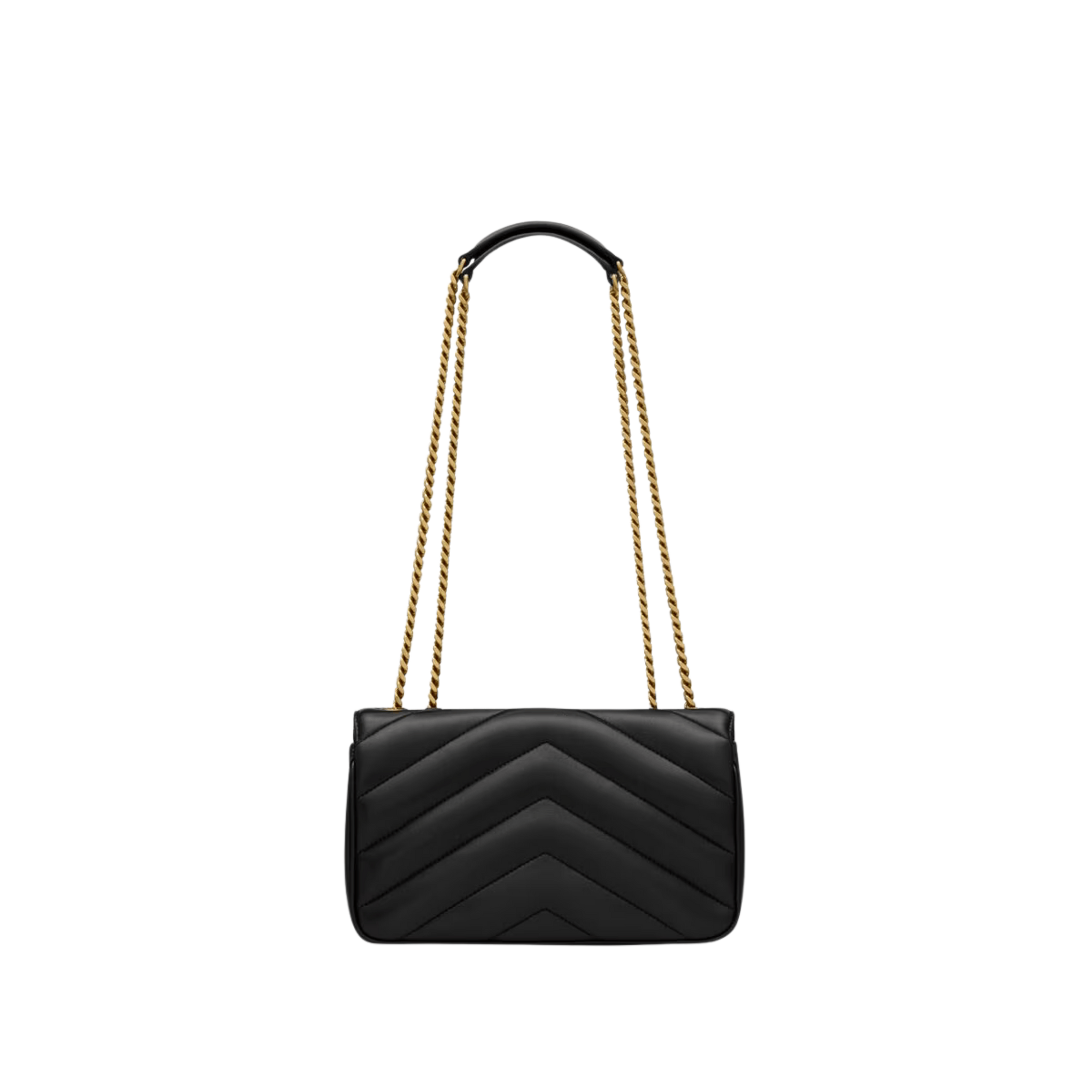 Luxury Saddle Bag - Signature Geometric Accent