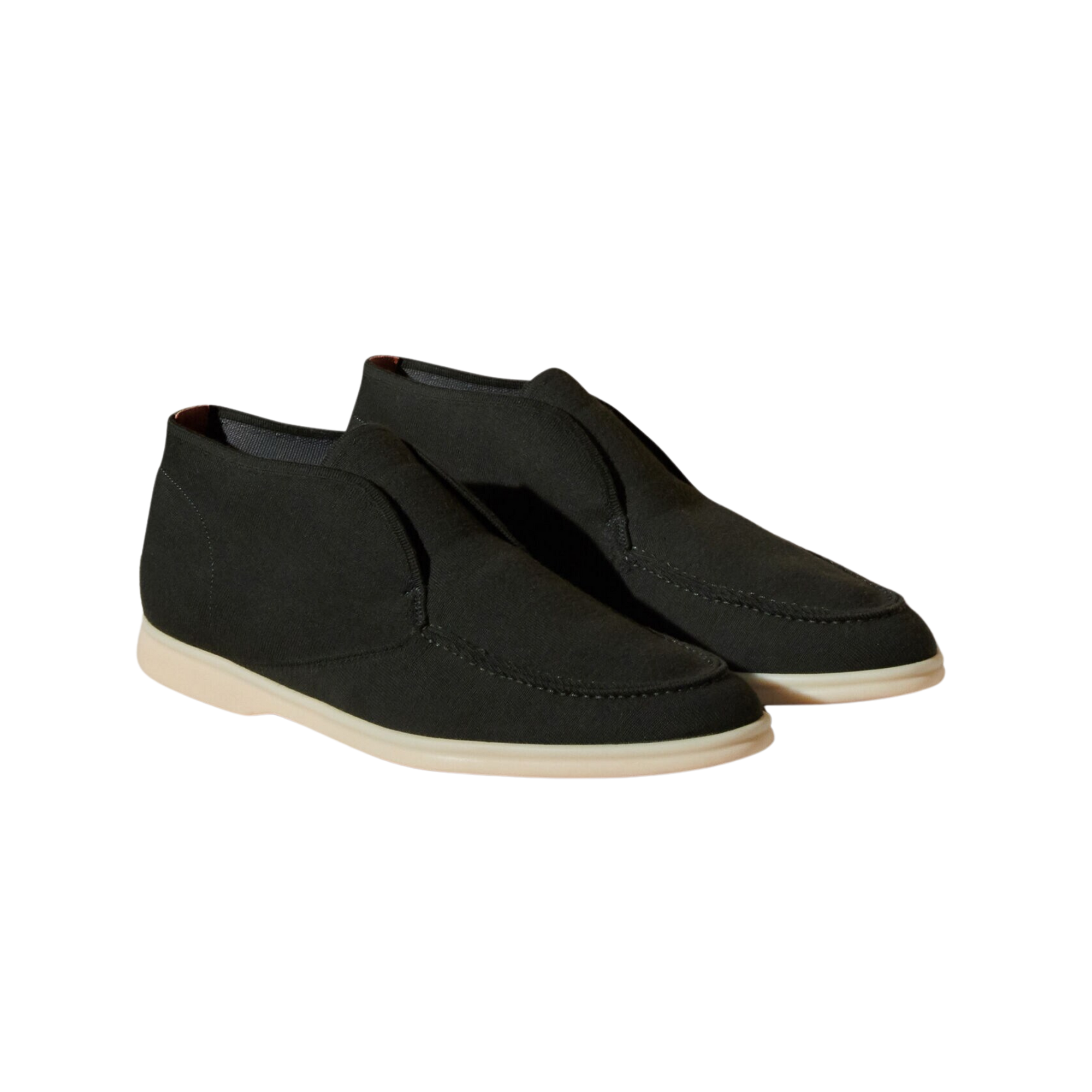 Knitted Ankle Boots - Modern Textured Chelsea Style