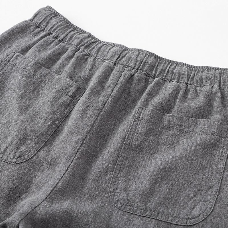 Short en Lin – Légèreté Urbaine