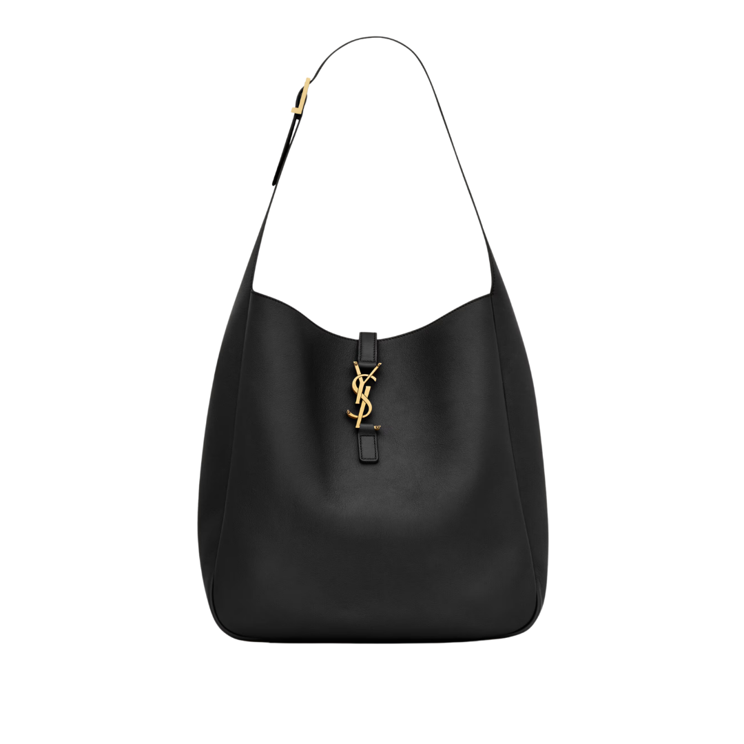 Iconic black & gold bag Small-Large