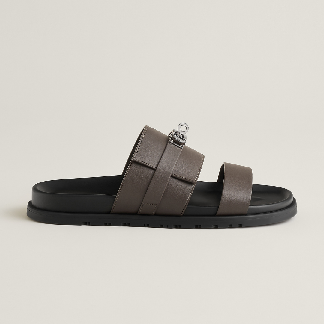 Iconic H Musk Buckle Men Sandal