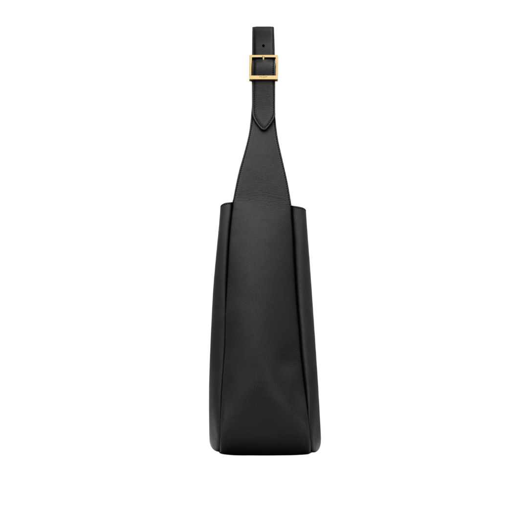 Iconic black & gold bag Small-Large