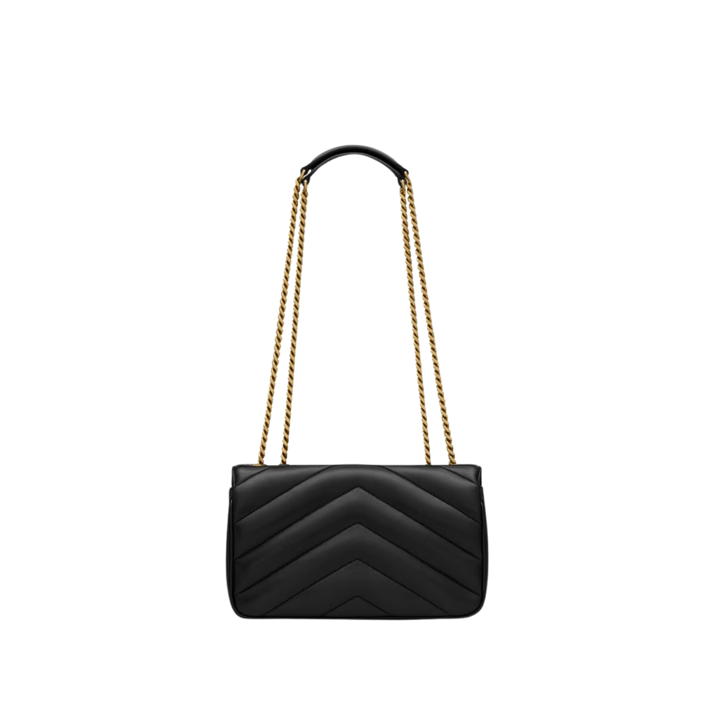 Luxury Saddle Bag - Signature Geometric Accent