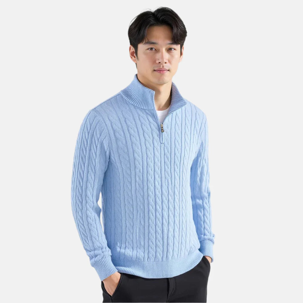 Sweat zippé