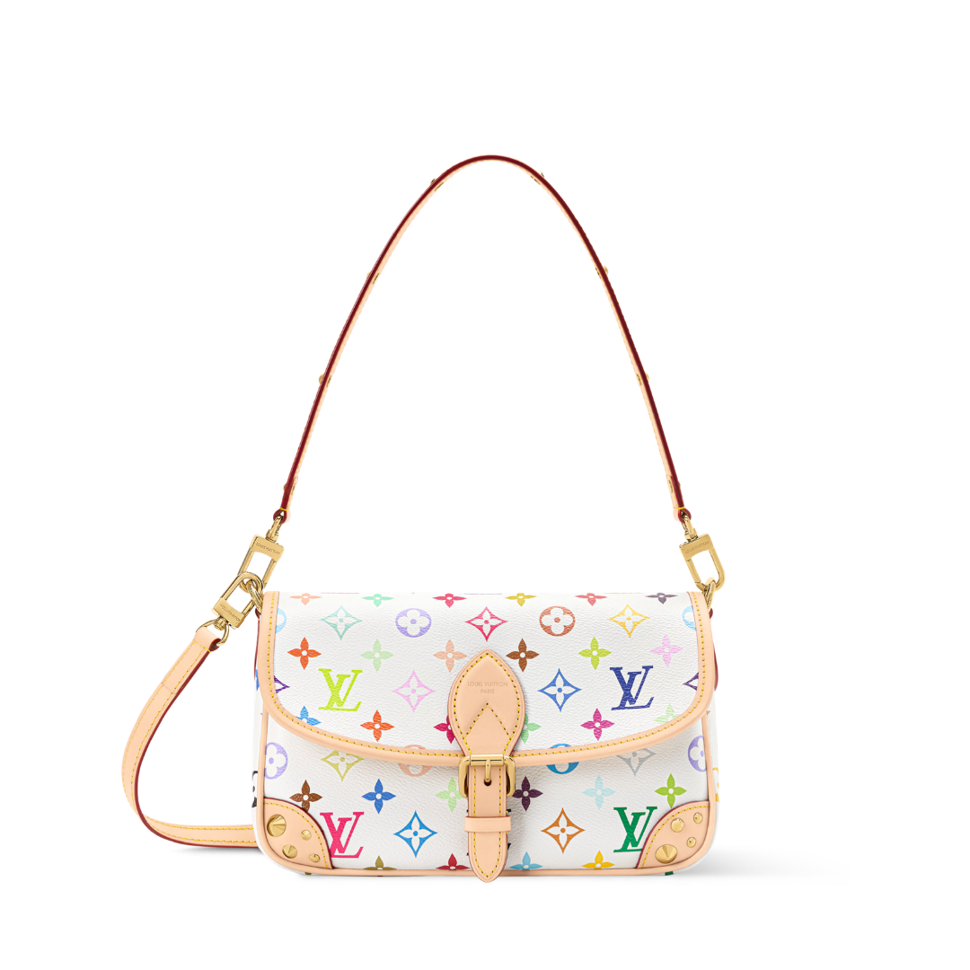 Colorful leather handbag 24