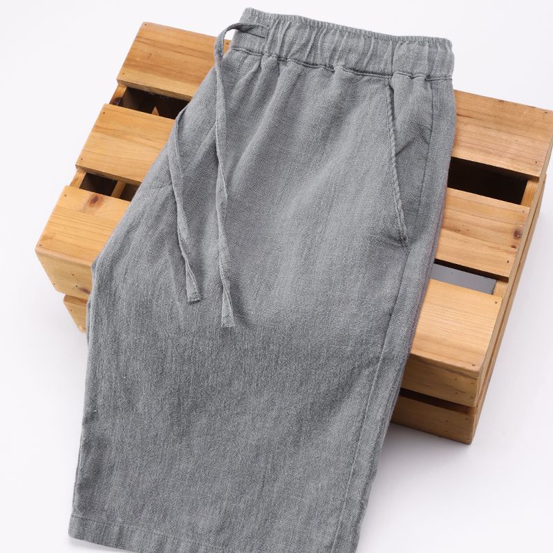 Short en Lin – Légèreté Urbaine