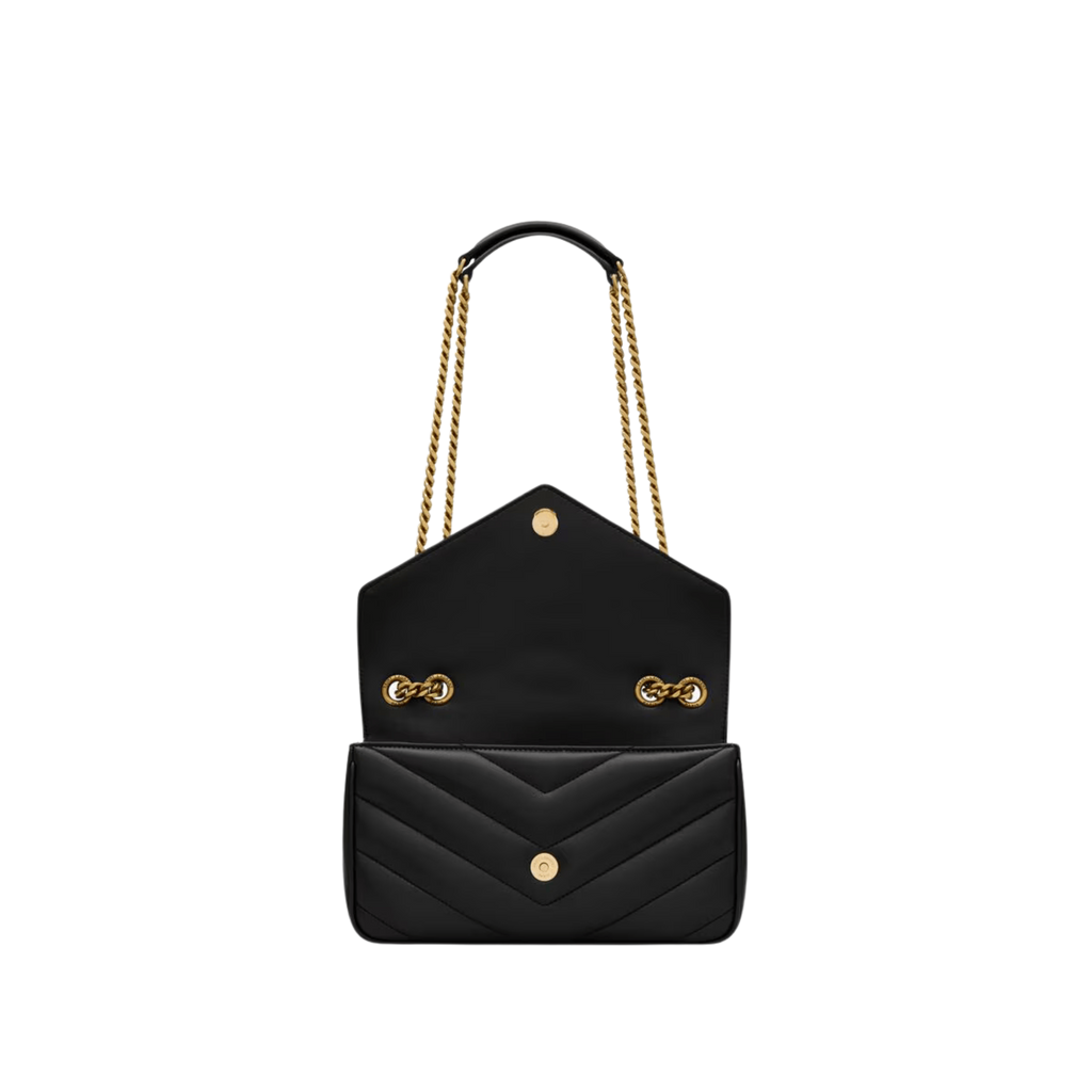Luxury Saddle Bag - Signature Geometric Accent