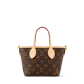 Mini leather handbag beige 24