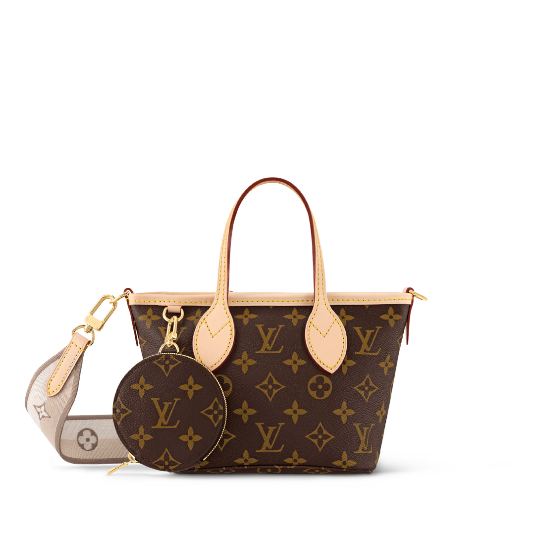 Mini leather handbag beige 24