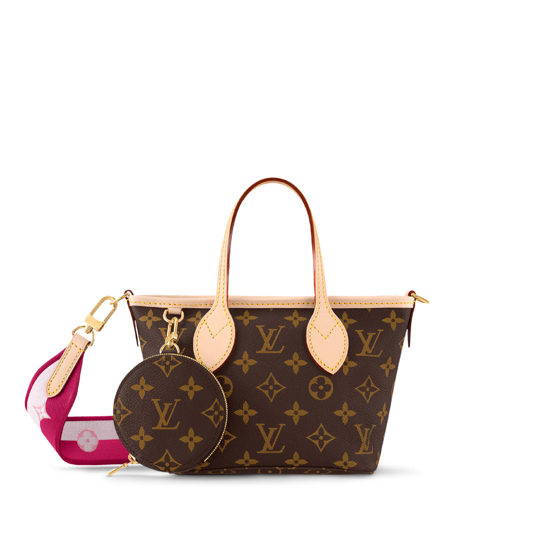 Mini leather handbag rose 24