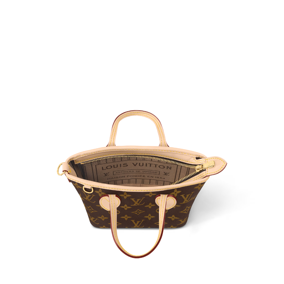 Mini leather handbag rose 24