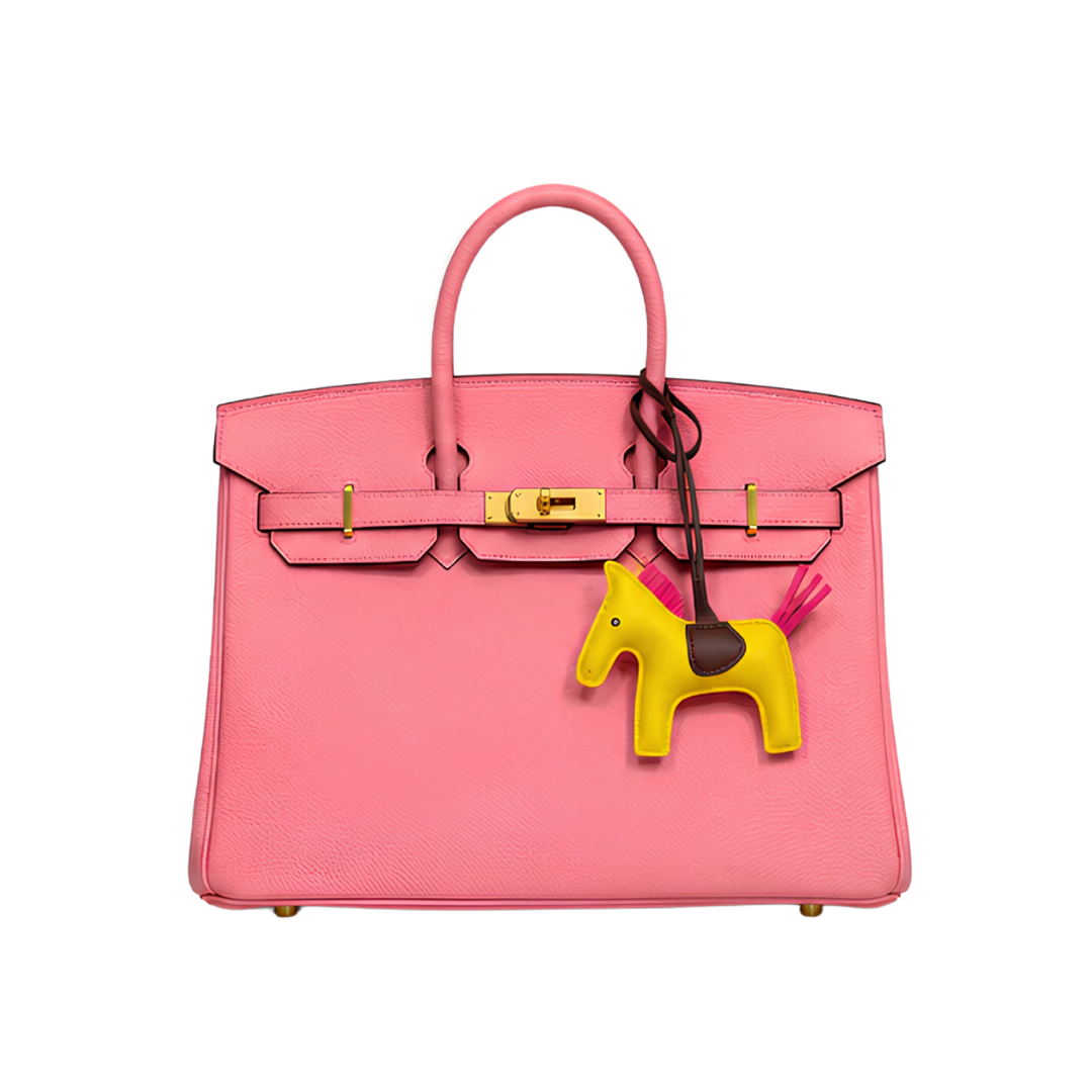 Pink brown H bag #20 #25 #30 #35