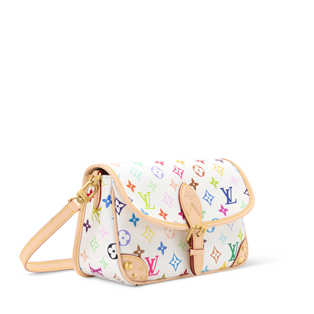 Colorful leather handbag 24