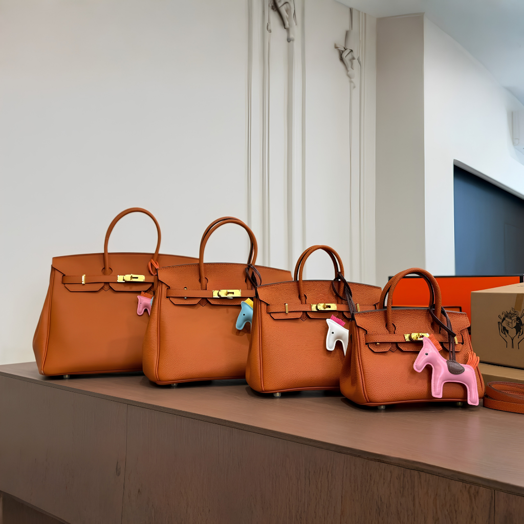 Orange H bag #20 #25 #30 #35