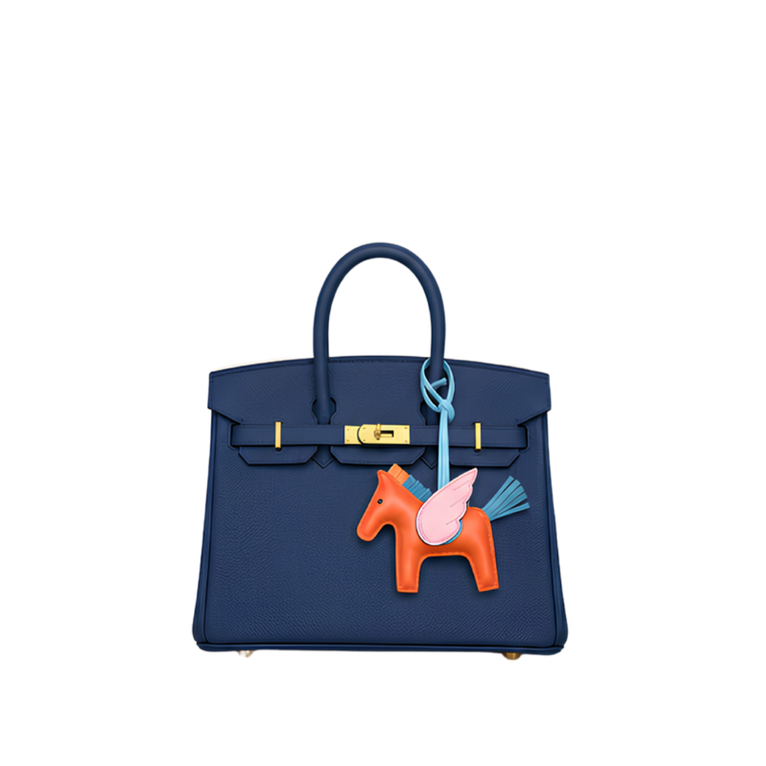 Navy blue H bag #20 #25 #30 #35