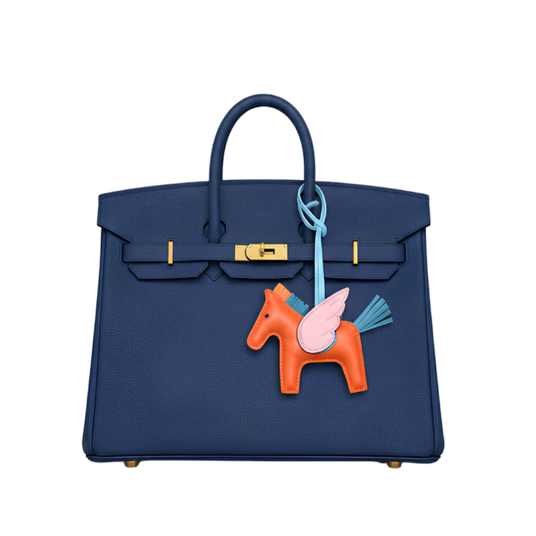 Navy blue H bag #20 #25 #30 #35