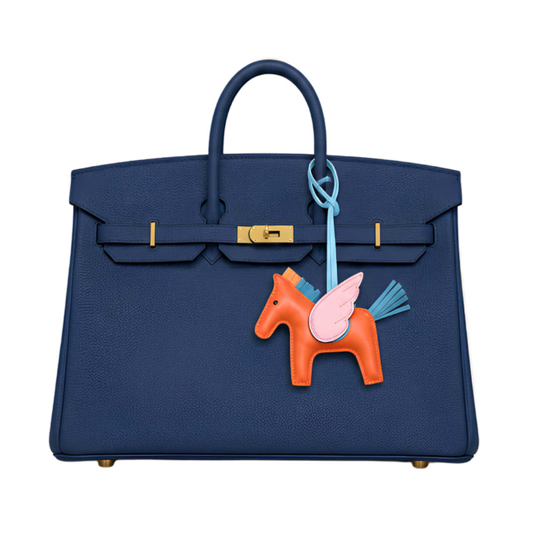 Navy blue H bag #20 #25 #30 #35