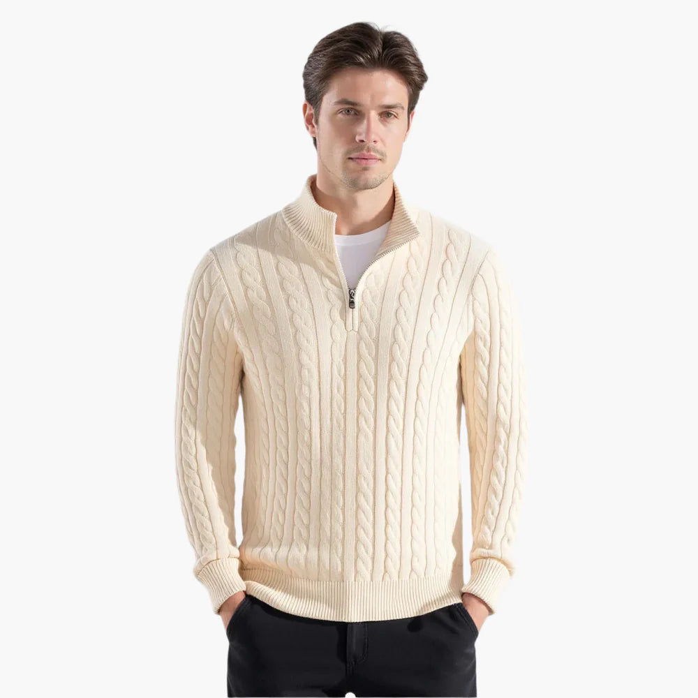 Sweat zippé