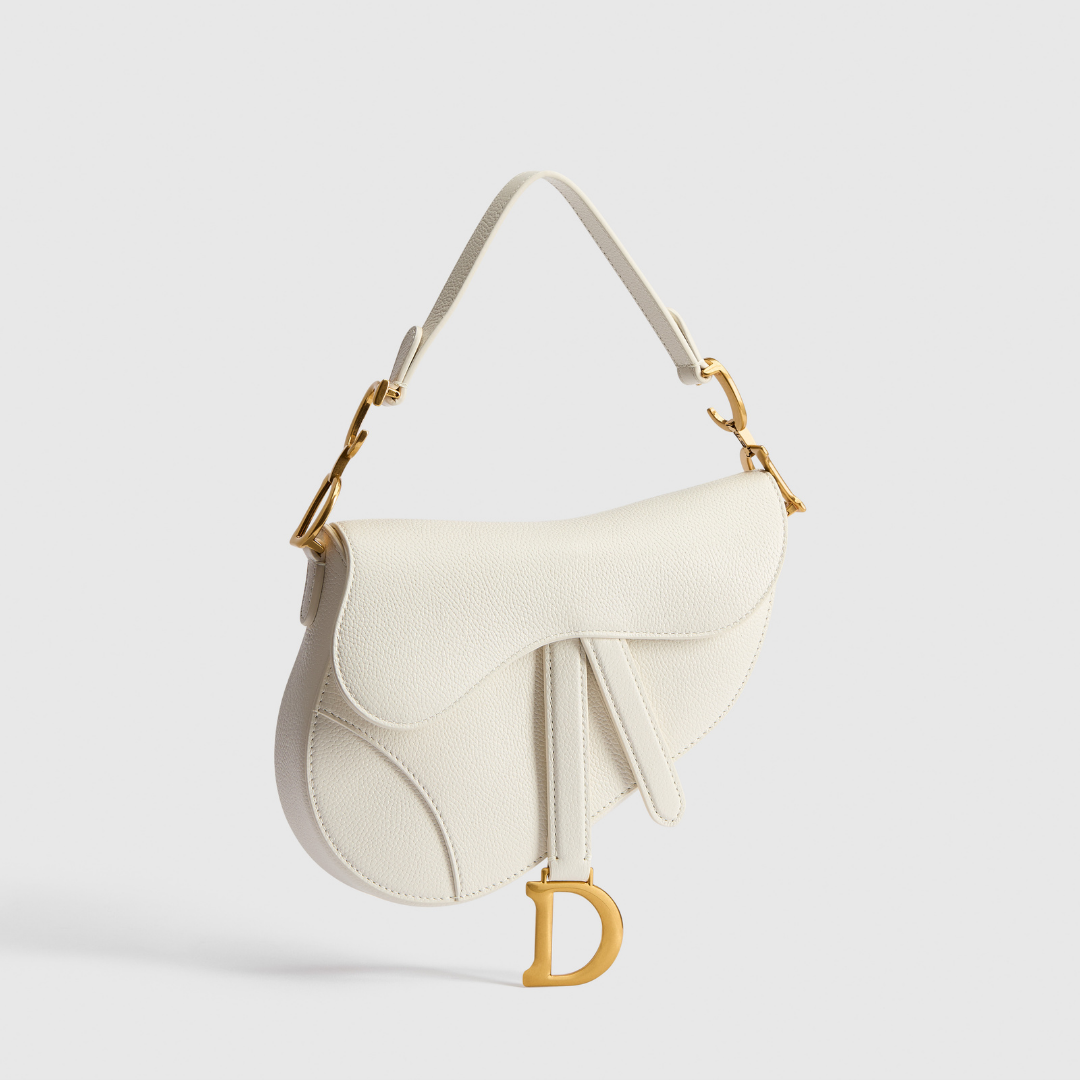 Leather Small Saddle D Bag