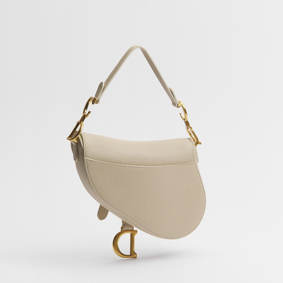 Leather Small Saddle D Bag