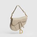 Leather Small Saddle D Bag