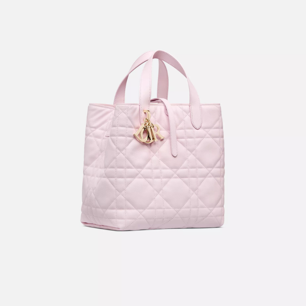 Medium thin leather Tote Bag
