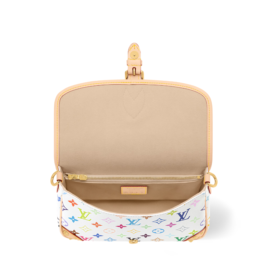Colorful leather handbag 24