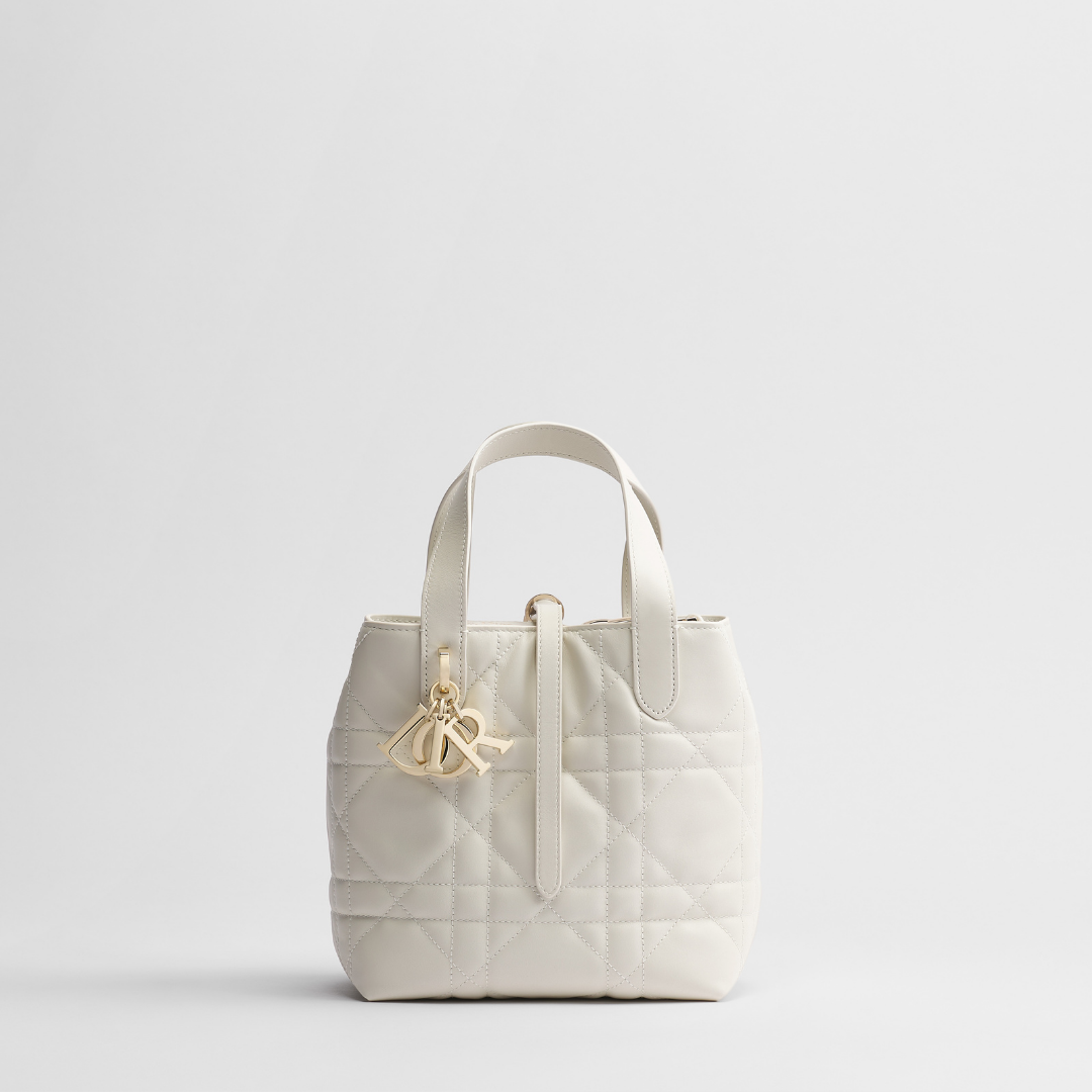 Small thin leather Tote Bag
