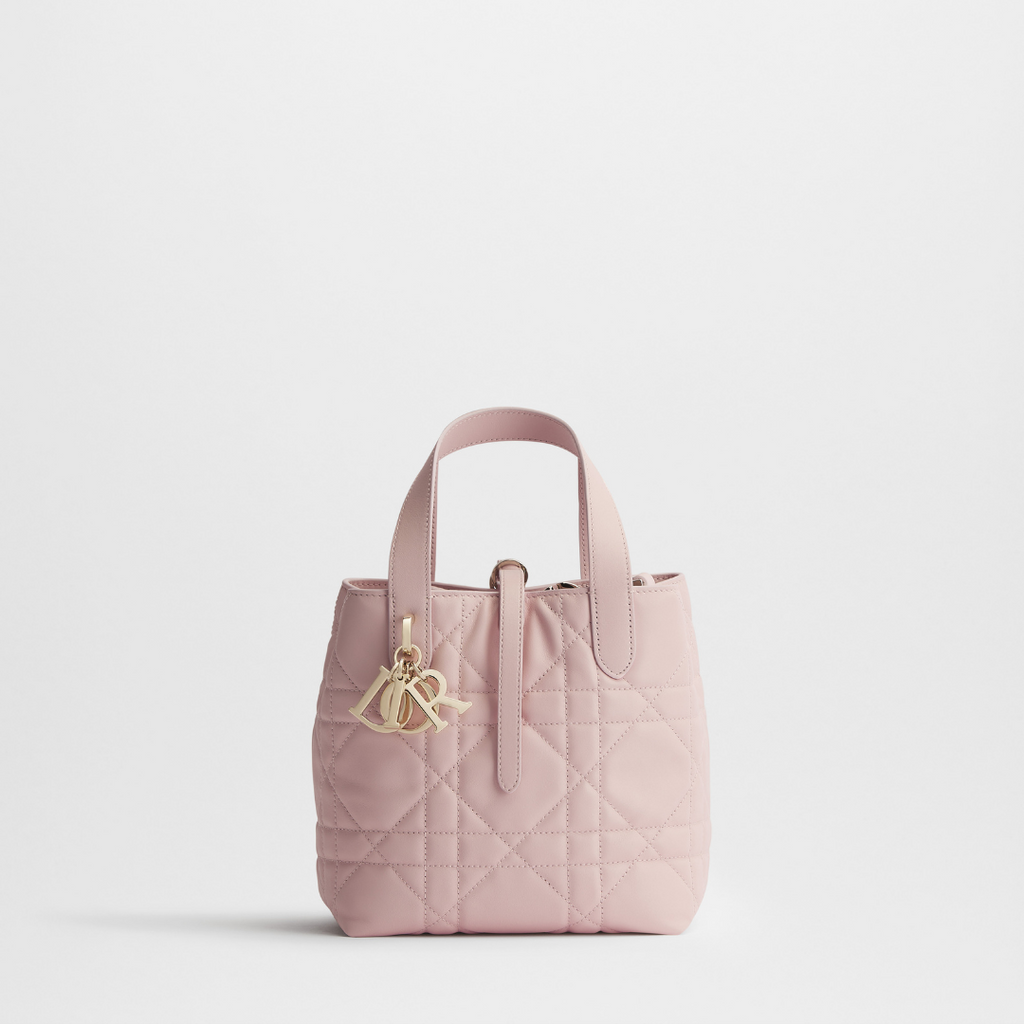 Small thin leather Tote Bag