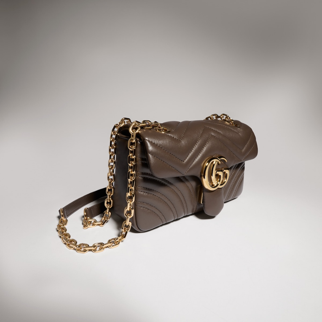 Dark taupe G bag