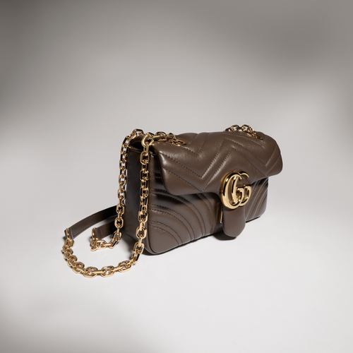 Dark taupe G bag