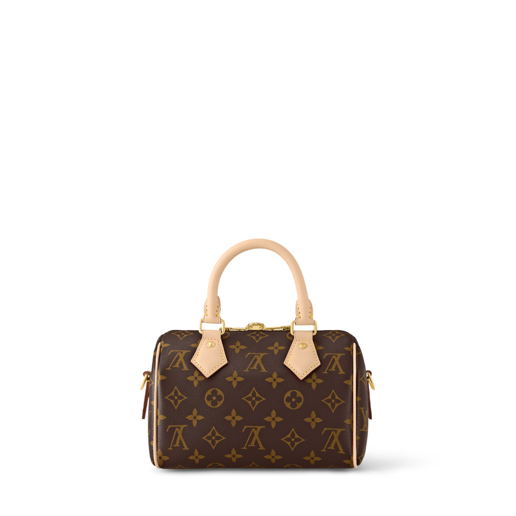 Classic leather handbag 20 Beige