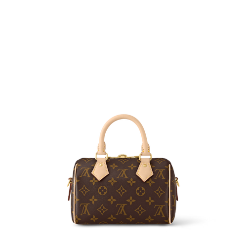 Classic leather handbag 20 Beige