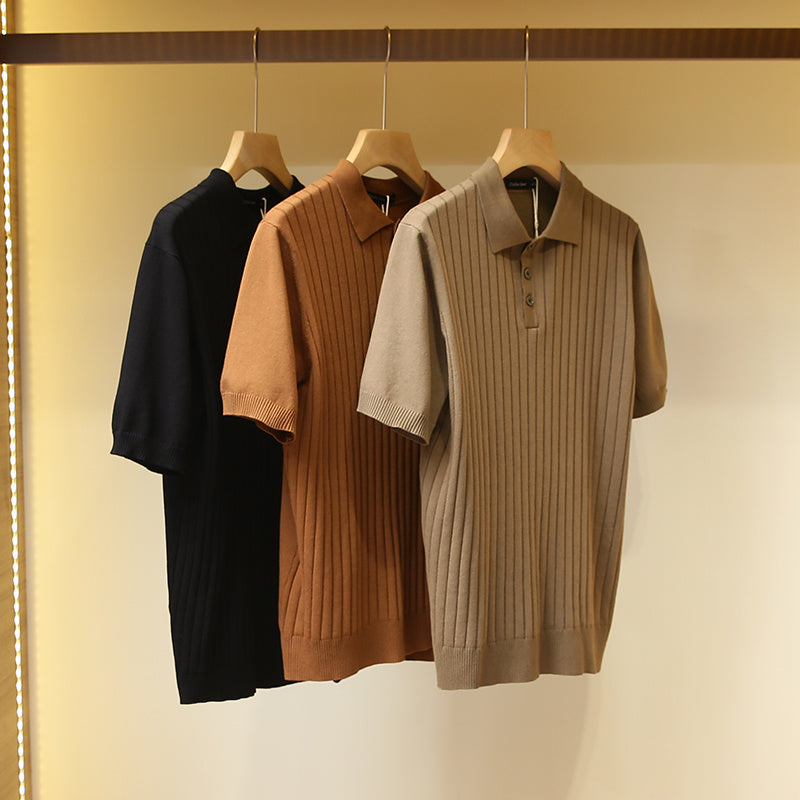 Chemise Tricotée Gimcheon – Minimalisme Coréen
