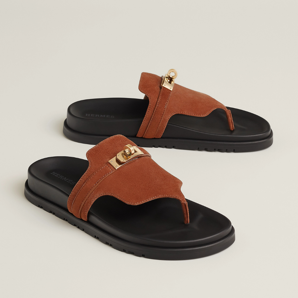 Iconic H Gold lining Sandal
