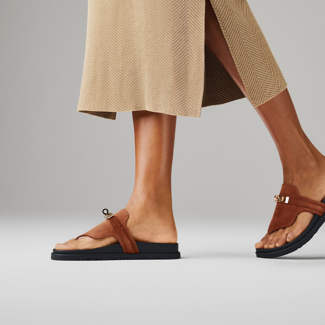 Iconic H Gold lining Sandal
