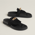 Iconic H Black lining Sandal