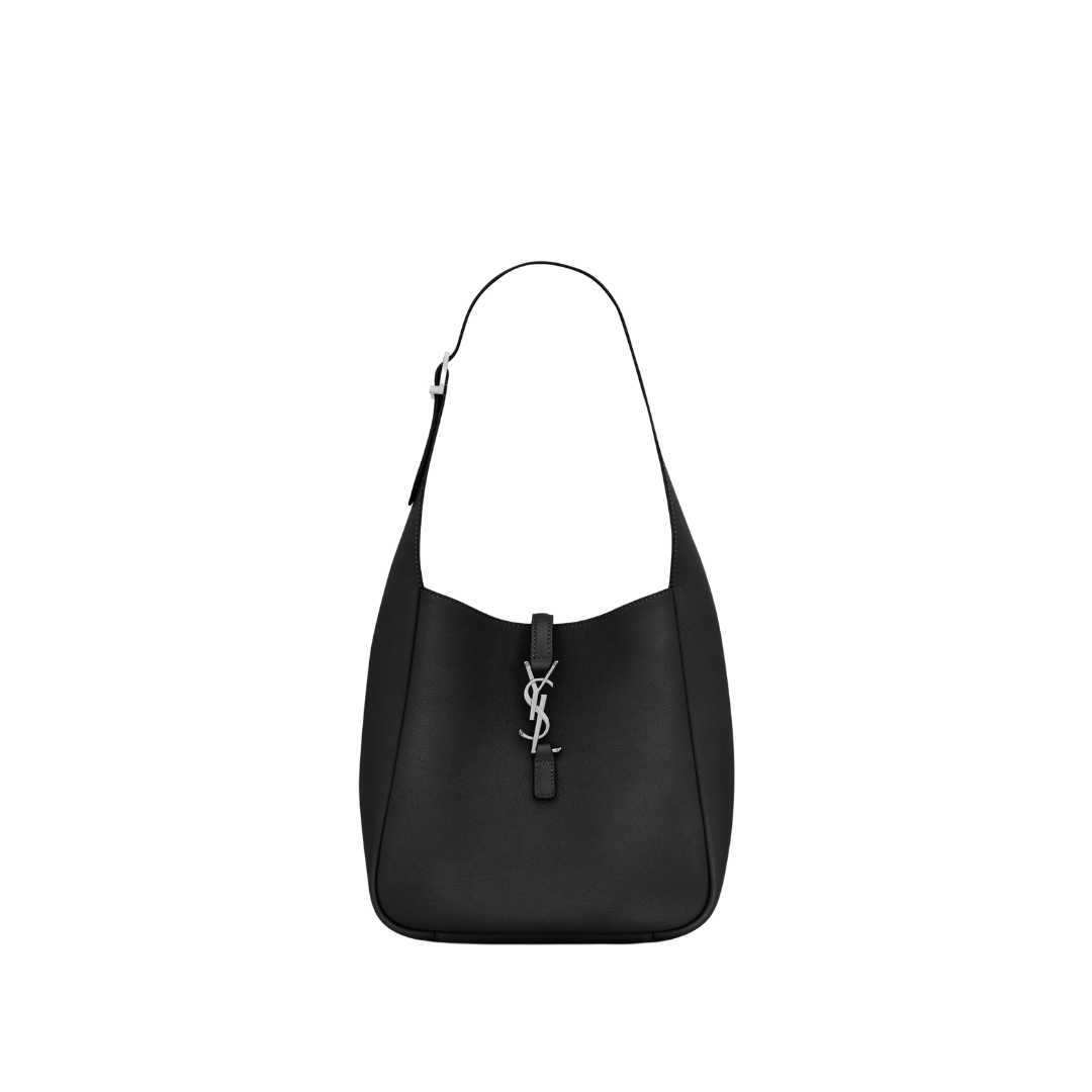Iconic black & silver bag Small-Large