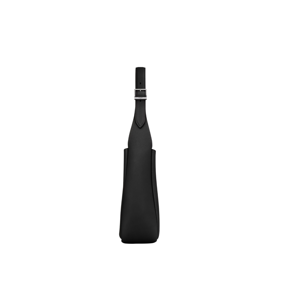 Iconic black & silver bag Small-Large