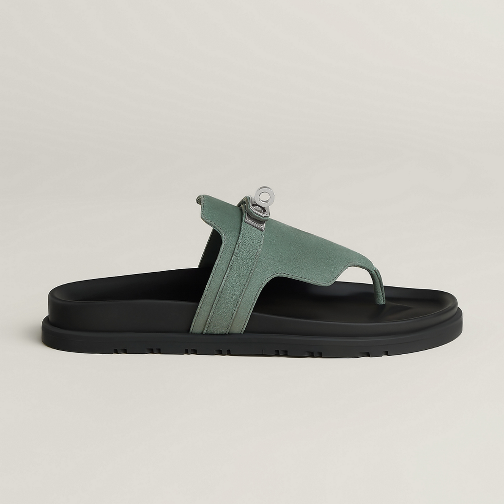 Iconic H Green Sandal
