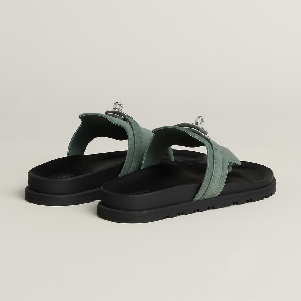 Iconic H Green Sandal