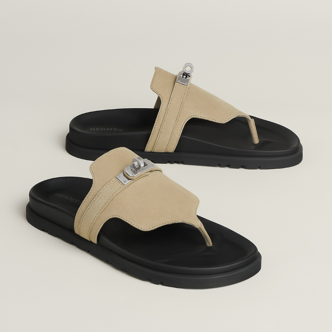 Iconic H Beige Lining Sandal
