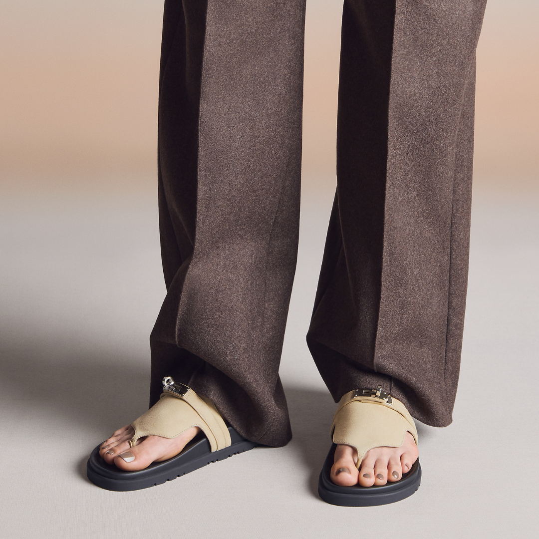 Iconic H Beige Lining Sandal