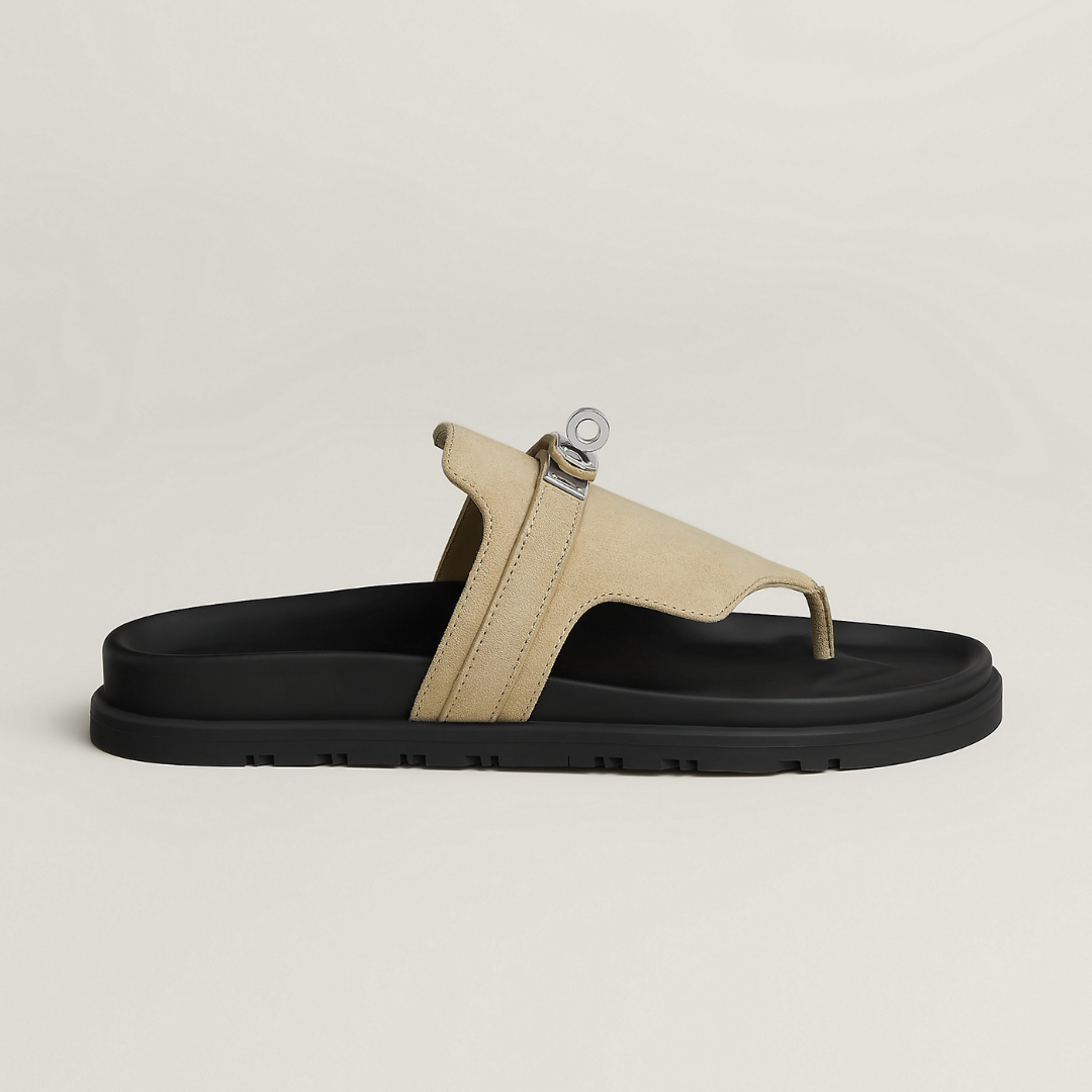 Iconic H Beige Lining Sandal
