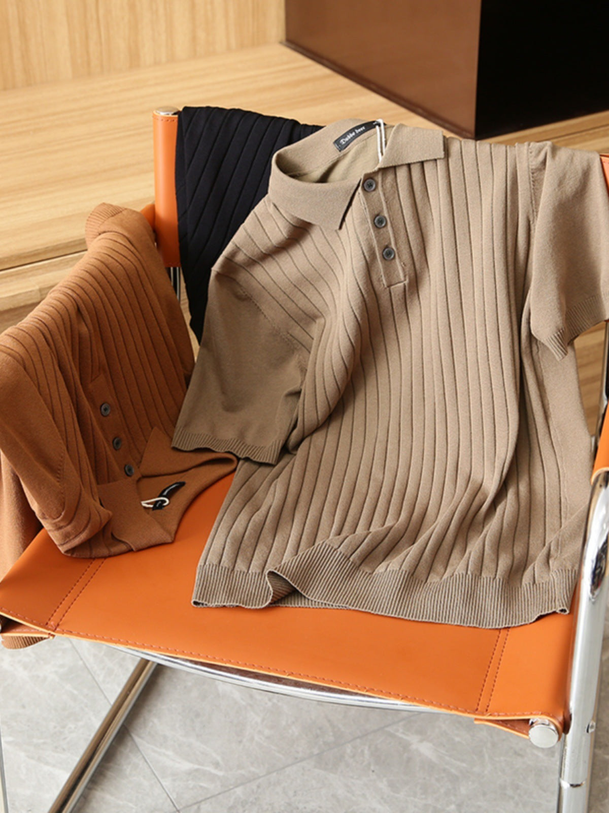 Chemise Tricotée Gimcheon – Minimalisme Coréen