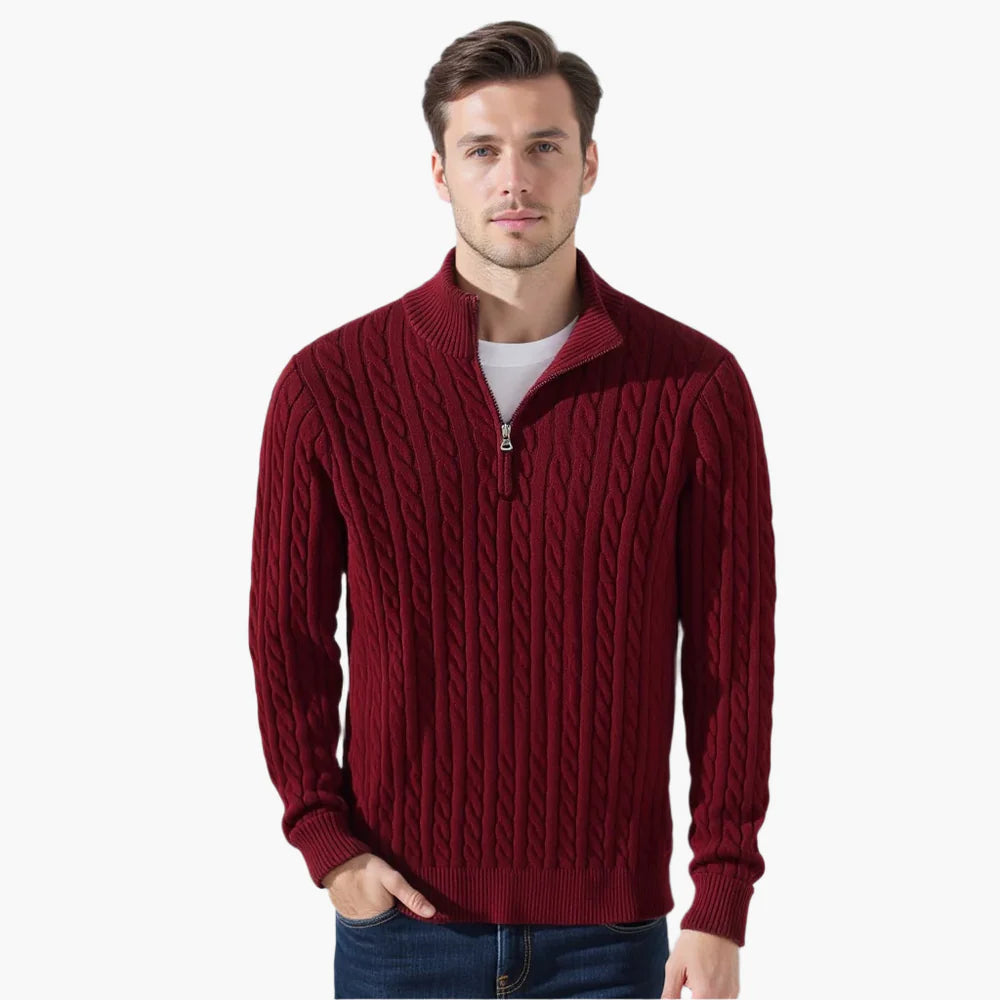 Sweat zippé