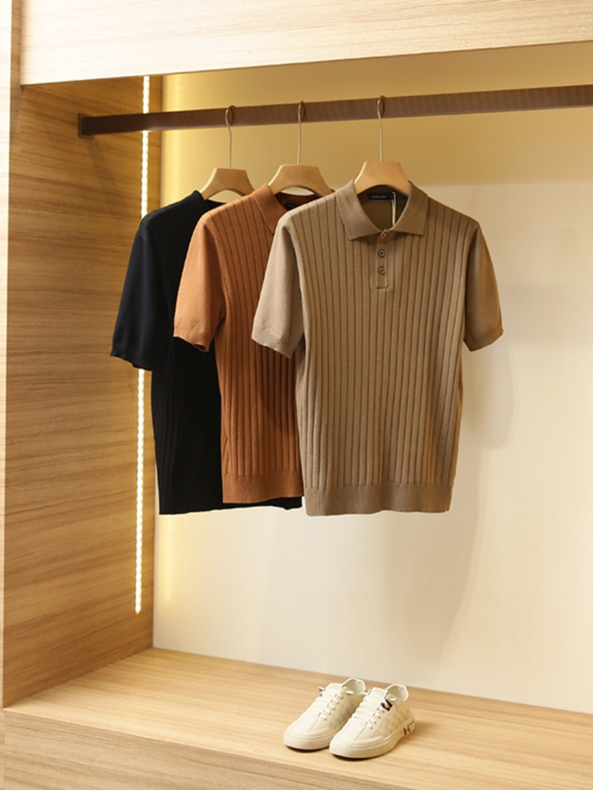 Chemise Tricotée Gimcheon – Minimalisme Coréen