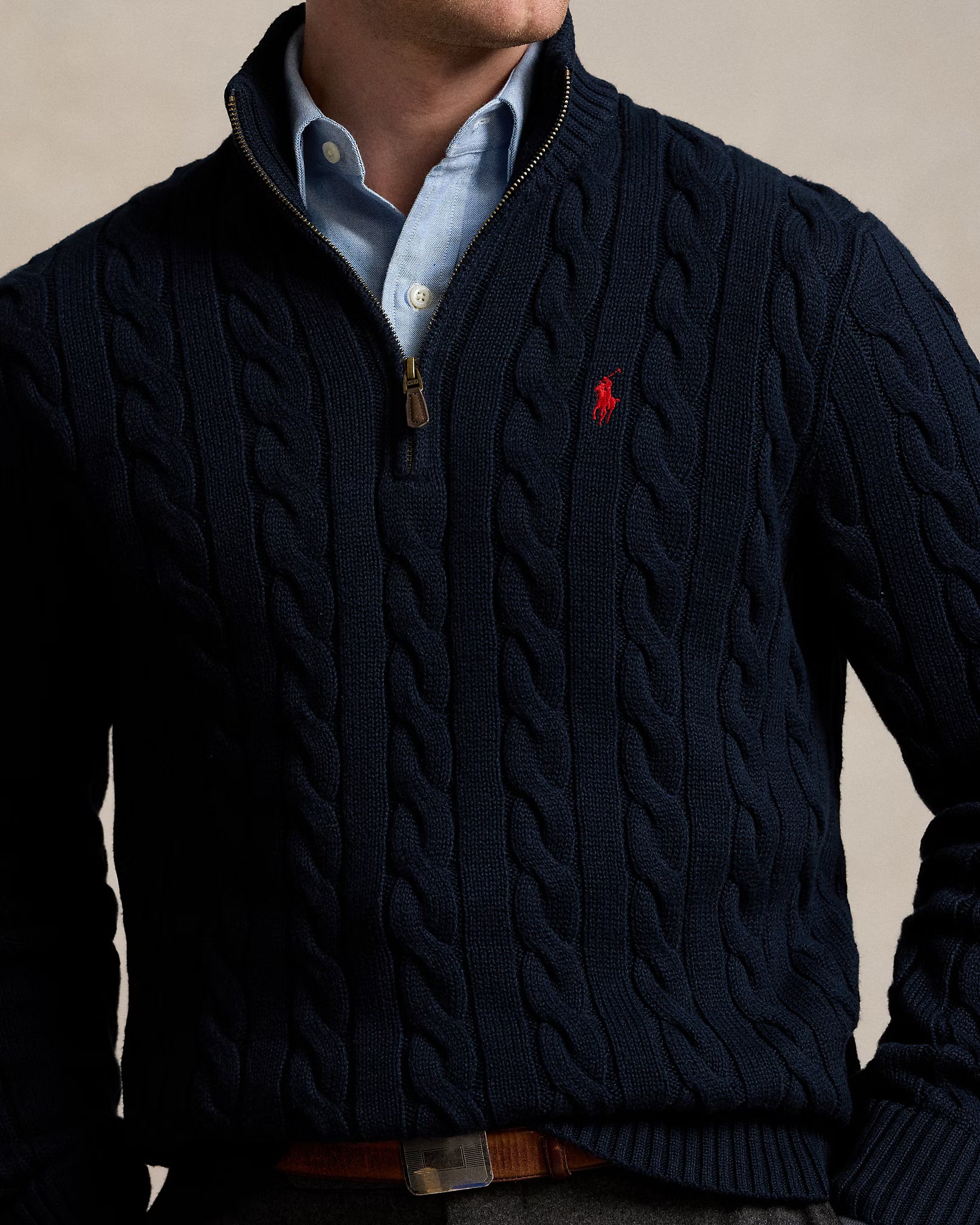 Cotton Quarter-Zip